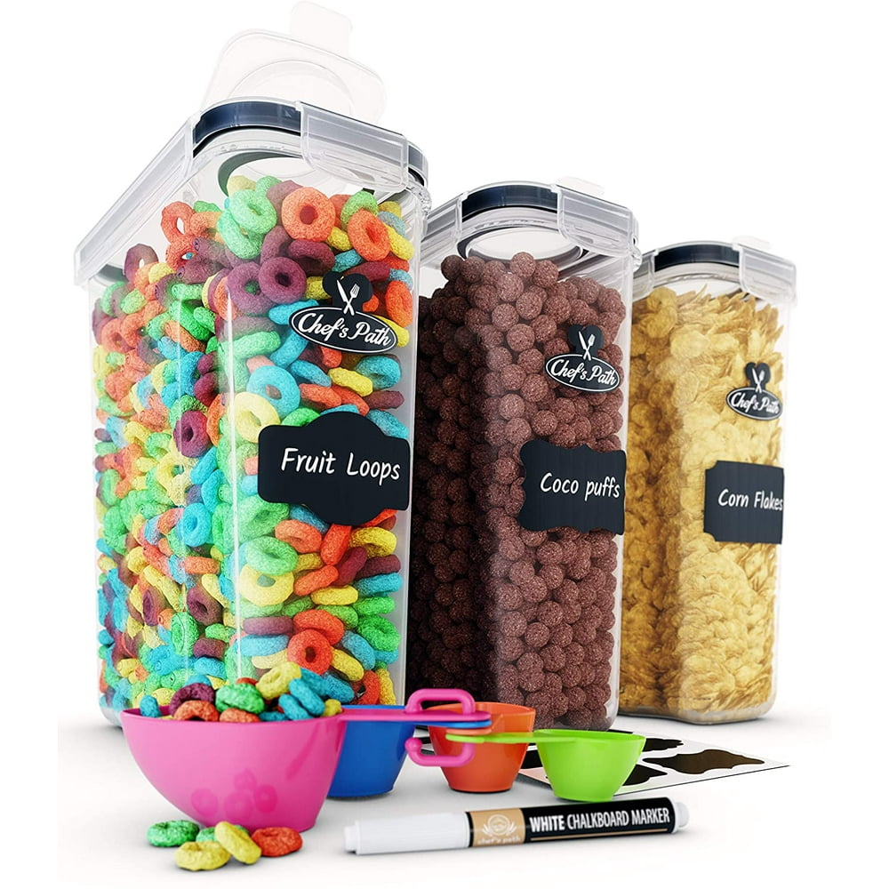 cereal container storage set