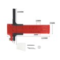 thumbnail image 2 of Adjustable Circle Cutter Round Compass Knife Badge Button Maker Paper Cutter Tools For Photo Papers Cutting Button Circle Cutter ,Easy to Install, 2 of 2