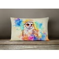 thumbnail image 4 of Carolines Treasures DAC3964PW1216 16 x 12 in. Unisex Hippie Animal Barn Owl Polyester Fabric Throw Pillow, 4 of 4