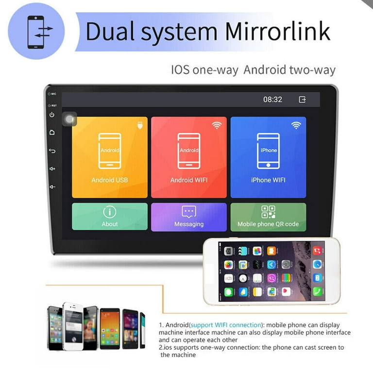 9 Inch Touch Screen Car Stereo For Toyota Corolla 2006-2013 - Wireless CarPlay/Android Auto, 2GB+32GB 1 thumbnail image