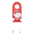 thumbnail image 2 of Fiudx Liquidación de ofertas flash Adornos navideños para ventana, colgante, muñeco de nieve anciano, tela navideña para puerta, 2 of 5