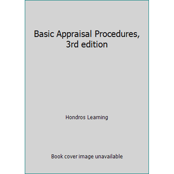 Pre-Owned Basic Appraisal Procedures, 3rd edition (Unknown) 1598442406 9781598442403