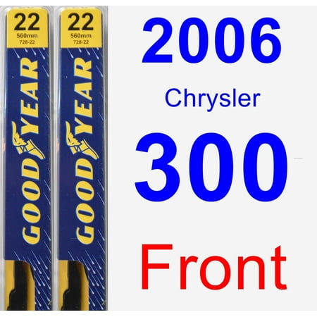 - 2006 Chrysler 300 Wiper Blade Set/Kit (Front) (2 Blades) - Premium