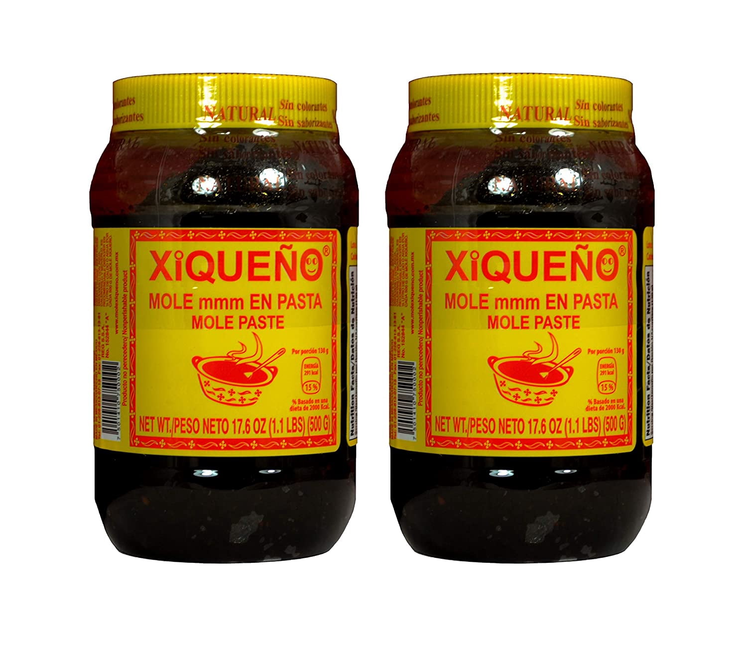 Xiqueno Mole Xico Paste 17 6 Oz Jars Pack Of 2 Walmart