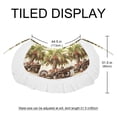 thumbnail image 5 of Coconut Tree Women's Chiffon Summer Beach Dresses with Polyester Straps for a Stylish Look, 5 of 6
