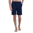 thumbnail image 3 of Hanes Originals Men's Soft Cotton French Terry Knit Sleep Shorts, 2-Pack, Sizes S-2XL, 3 of 14