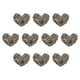 thumbnail image 1 of 10 parches de diamantes de imitación para planchar, apliques de corazón, pegatinas para ropa, parche brillante, 1 of 5