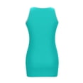 thumbnail image 5 of Kilaqueen Womens Tankini Swimsuits with Skirt Loose Fit Bathing Suits Color Block Tummy Control Swimwear Modest Three Piece Swim Suits, 5 of 5