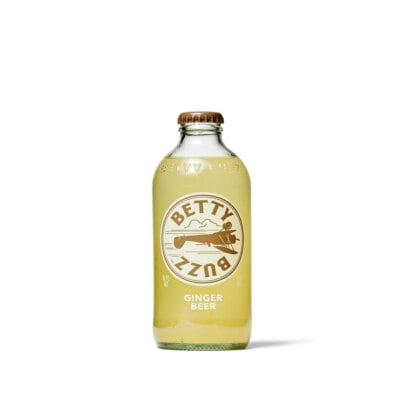 Betty Buzz Cocktail Mixer Ginger Beer 4 Pack 36 fl oz (Pack of 6)