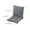 Gray/Orange/White, variant on Floor Seat Cushion | Tufted Corduroy Foam-Filled Pillow Pad | Thick Soft Support | Gray/Orange/White | 40x80x5cm | Indoor Outdoor Sofa Patio Bench Tatami Pillow | 1 Pack | Cozy Durable Plush