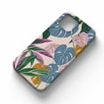 thumbnail image 2 of Tobelint Leaves Case for iPhone 14 Pro,Aesthetic Colourful Floral Pattern Bumper Case Cover, 2 of 5