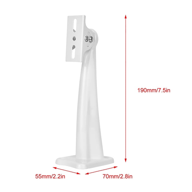 Soporte de Pared de Seguridad Ajustable, Soporte para Cámaa de Vigilancia Soporte de Aleación de Aluminio Soporte de Pared Para Cámara de Seguridad de Vigilancia Soporte