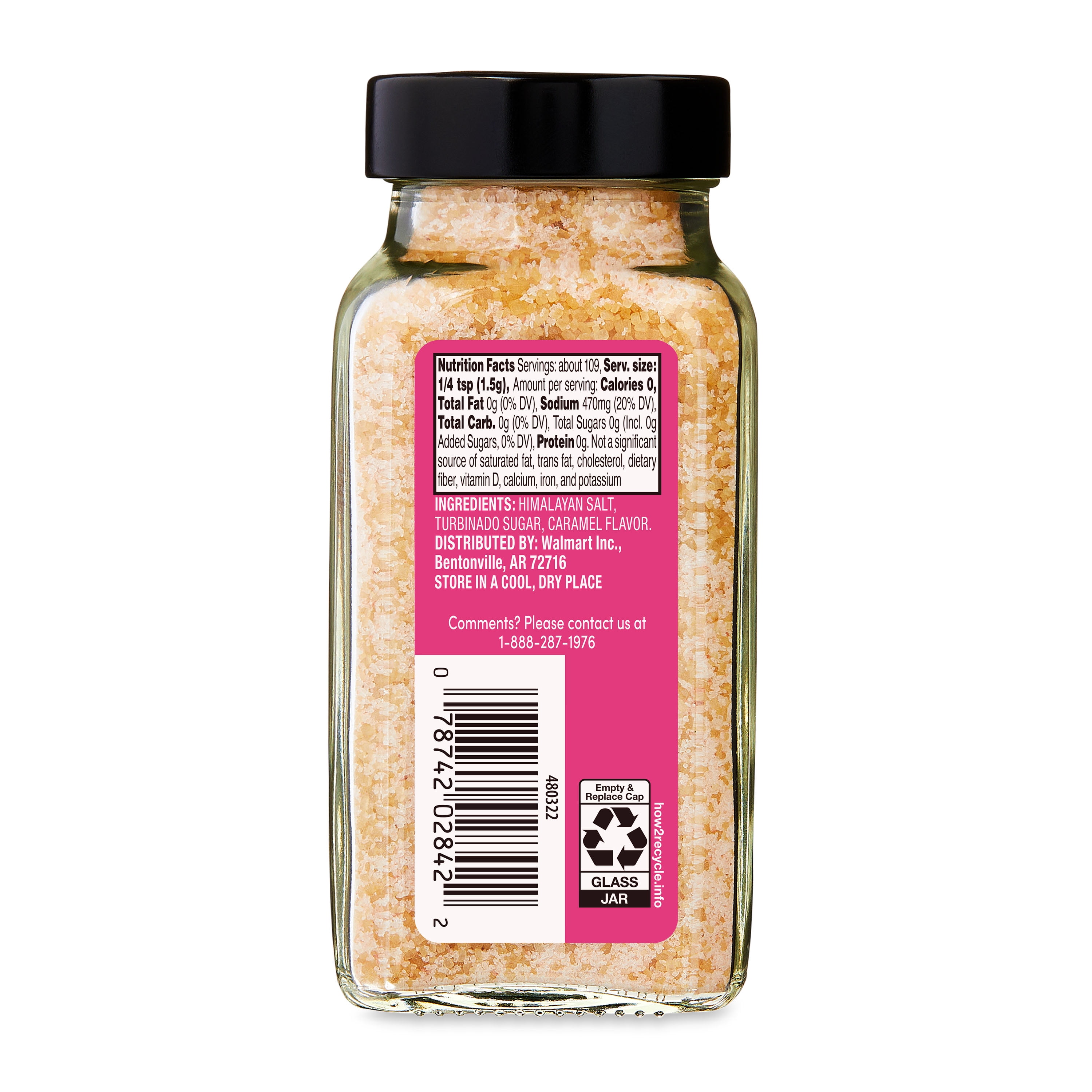 (2 pack) bettergoods Salted Caramel Pink Himalayan Salt, 5.8 oz