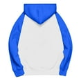 thumbnail image 4 of Blue Sweaters for Womens Oversized Winter Cute Sweatshirts Fleece Hooded Pullover 2025 Fashion Casual Tops Sweater Trendy Outfits Womens Fall Fashion 2025, 4 of 5