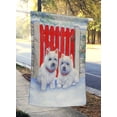 thumbnail image 2 of Carolines Treasures BDBA447CCHF Porte Rouge Westies Drapeau Toile Maison Taille, 2 of 4