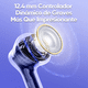 thumbnail image 4 of Realme Buds T200 Lite Earbuds Auriculares Inalámbricos 4 Micrófonos 48H Batería Bluetooth 5.4 Gris, 4 of 8