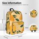 thumbnail image 5 of Mochila con estampado de mango y hojas, ideal para portátiles, viajes, senderismo, negocios, para mujeres y hombres., 5 of 5
