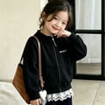 thumbnail image 4 of Zecgelong Winter Kids Zip Front Coat For Girls—Cozy Casual Jacket For Winter Comfort And Easy Warmth, 4 of 4
