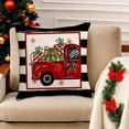 thumbnail image 1 of Xihbxyly Juego de Almohadas Navideñas con Diseño de Alce y Copo de Nieve, Suaves y Cómodas, Decoración Navideña para El Hogar, Acogedora Adición a La Sala de Estar, Regalo Perfecto para La Familia, J, 1 of 7