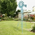 thumbnail image 4 of Ktaxon Wind Spinner,  8FT Large Wind Spinners for Outdoor, Yard&Garden, Garden Decor,Light Blue, 4 of 9
