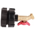 thumbnail image 2 of IBC Tote Water  Adapter,Faucet Valve Tool With Ball Valve For Garden Hose Connector, 2 of 8
