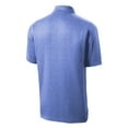 thumbnail image 3 of Mafoose Men's Heather Contender Polo True Royal Heather Large, 3 of 8