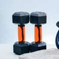thumbnail image 5 of Phenofice 2Pcs Horizontal Bars Pad Orange Polyester Protective Cover for Athletes at Gym, 5 of 5