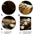 thumbnail image 3 of Designart "Scrolls Of Wisdom Hebrew" Religion & Spirituality Metal Wall Art Prints, 3 of 5