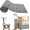 Light Gray, variant on Scratch Furniture Protector, Couch Protector from Claws, Heavy Duty Anti-Scratch Sofa Guard with Twist Pins & Tape, Furniture Protection for Couch, Sofa & Door(, 39.3" x 15.8")