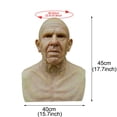 thumbnail image 2 of Buy 2 get 10% off Halloween Headgear Horror Mask Halloween Game Cosplay Prom Props Popular!, 2 of 2