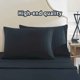 thumbnail image 3 of Advancent Fundas de almohada de satén suave y sedoso, ideales para el cabello y la piel, con cierre de sobre. Juegos de cama azul claro 51*102cm, 3 of 6