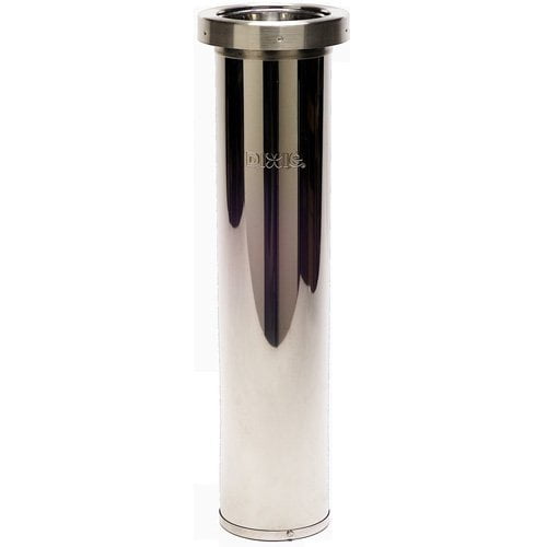 Dixie Stainless Steel Cup Dispenser Inverted/In counter Type 2432 oz