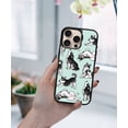 thumbnail image 5 of WIRESTER Shockproof Soft Rubber Cover Case for Apple iPhone 16 Pro Max 6.9" 2024, Siberian Husky Funny Playful Postures On Aero Blue Background, 5 of 5