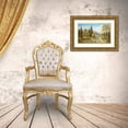 thumbnail image 3 of Glassl, Helmut 14x10 Gold Ornate Wood Framed with Double Matting Museum Art Print Titled - RIVER TISA BY RACHOV, 3 of 4