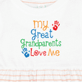 thumbnail image 4 of Inktastic My Great Grandparents Love Me Girls Baby Dress, 4 of 5
