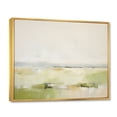 thumbnail image 2 of Designart "pasture Minimalist Pastoral II" Landscapes Floater Framed Wall Art Print, 2 of 7