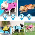 thumbnail image 2 of ENIYUU Adjustable Reflective Dog Life Jacket with Rescue Handle and Enhanced Buoyancy Winged Safety Swim Vest for Dogs Polyester Knit Fabric Machine Washable Suitable for Small to Lar, 2 of 7
