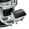 thumbnail image 3 of Spaco Vintage Barber Chair with Adjustable Height and Headrest-Black, Lash Bed, 3 of 4