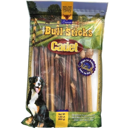 Cadet Gourmet Bully Sticks 1.32 Lbs (13-14 Sticks) - Walmart.com