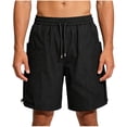 thumbnail image 3 of IhhxPro Men's Running Shorts Drawstring Workout with Pockets Quick-Dry Athletic Lightweight Loose Fit for Gym Jogging Training Summer M-5XL, 3 of 6