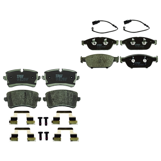 Set de Balatas Bajos metales TRW A8 Quattro 2013 A 2014