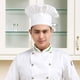 thumbnail image 1 of Chef Hat adulto ajustable elástico panadero cocina Chef Cap, blanco oso de fresa Hogar, 1 of 4