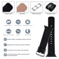 thumbnail image 4 of Banda De Reemplazo Fullmosa Para Apple Watch 38mm -negro Fullmosa SWB-016, 4 of 4