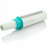 ACU-CHECK Healthcare Breath Exerciser Peak Flow Meter Adult Respiratory Exerciser Oxygen Flow Meter Adults For Personal Use (White)