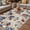 Multicolor, variant on Spring Flowers Outdoor Rug for Patio/Deck/Porch, Non-Slip Large Area Rug 4 x 6 Ft, Farmhouse Botanical Seasonal Floral Herbs Indoor Outdoor Rugs Washable Area Rugs, Camping Rug Carpet Runner