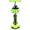 thumbnail image 3 of Patín Diablo Scooter Montable iNFANCiA FELiZ 3 Ruedas Luces Led Catarina Verde, 3 of 5