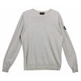 thumbnail image 1 of Belstaff Chandail à Col Rond pour Hommes Gris Clair Mélangé Mousse - TTG, 1 of 2