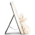thumbnail image 3 of Raz Imports Homestead 8.25-inch Rabbits with Glasses Mirror Decor, 3 of 3