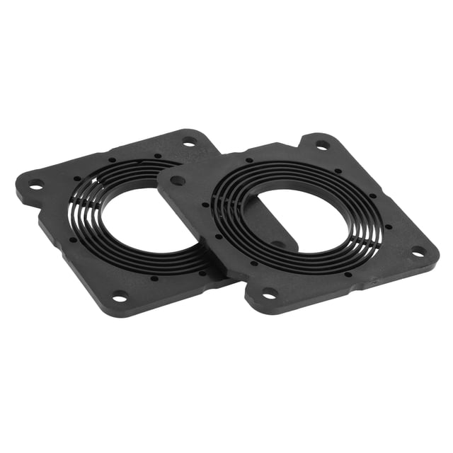 Anillo espaciador de altavoz de gama media Unique Bargains para Nissan 2 Pcs