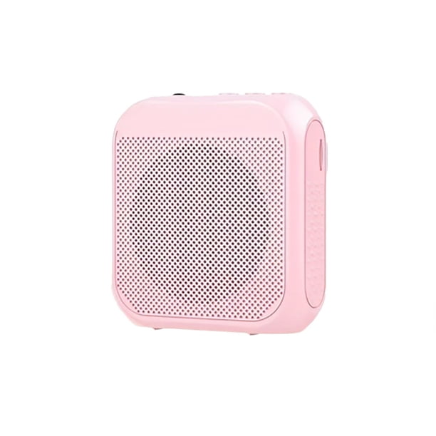 Cateissary Amplificador de voz, portátil, bonito, alimentado por batería, revestimiento de goma de repuesto, reducción de ruido, Control de Videojuegos y accesorios Oro rosa